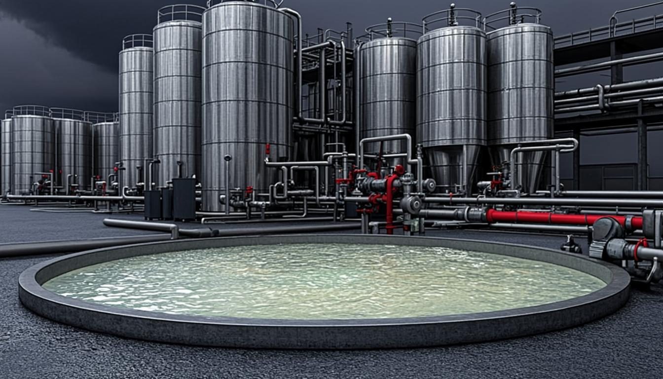 پکیج تصفیه فاضلاب برای چه صنایعی ضروری است؛ فاضلاب غلیظ شیری کارخانه صنایع غذایی و لبنی